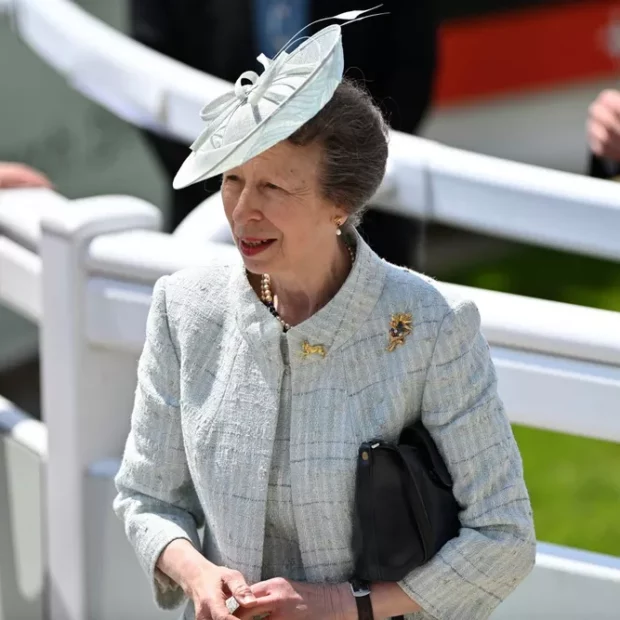 99451695 britains princess anne princess royal attends the second day of the epsom derby festival h