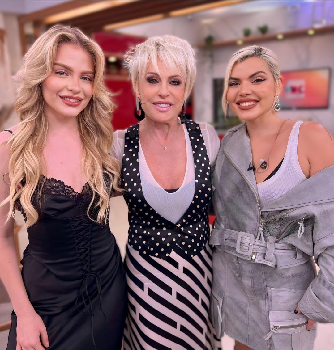 A cantora ficou extremamente feliz em ver sua amiga pessoal e colega de trabalho realizar o seu sonho de tomar café com Ana Maria