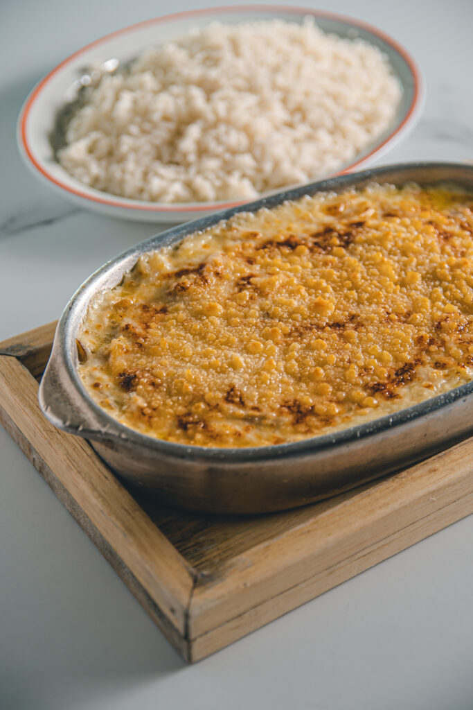 Bacalhau com Natas. Crédito: Facundo Fotografia