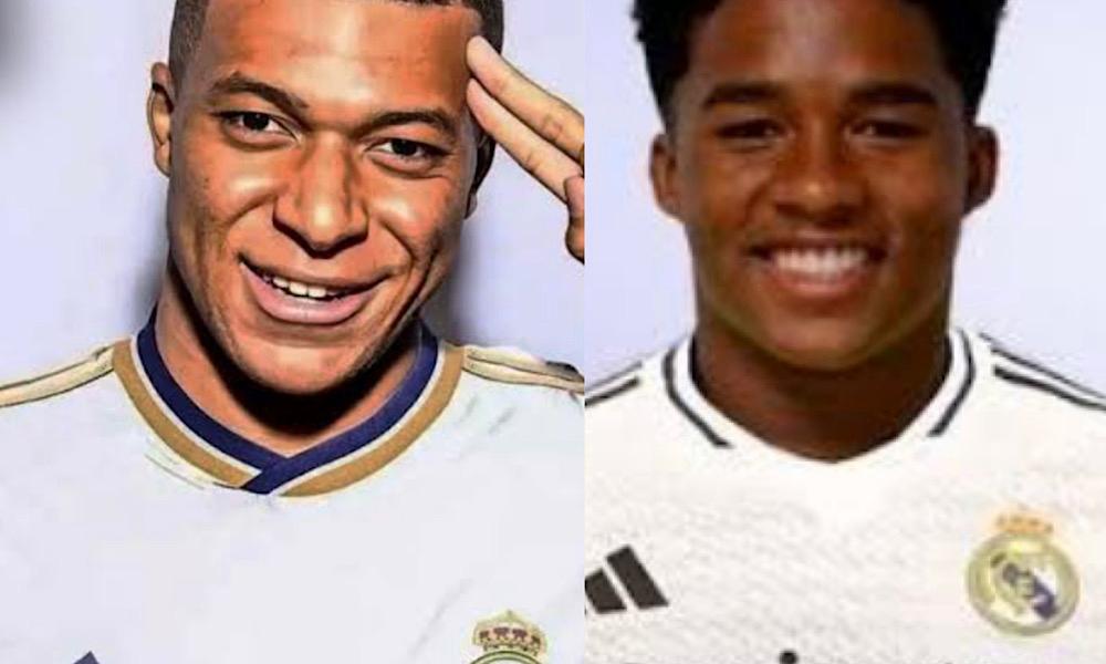 mbappe e endrick