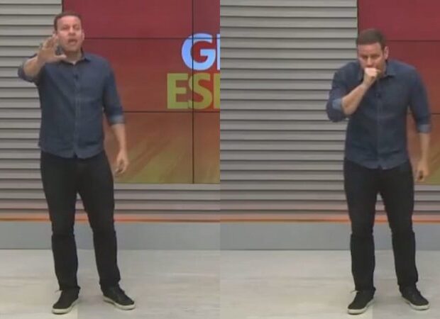 jornalista da globo se engasga ao vivo widelg