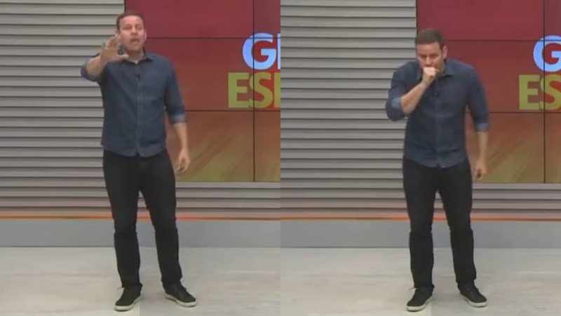 jornalista da globo se engasga ao vivo widelg