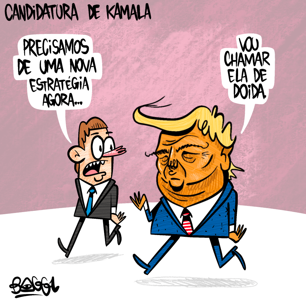 charge trump candidatura kamala estratégia