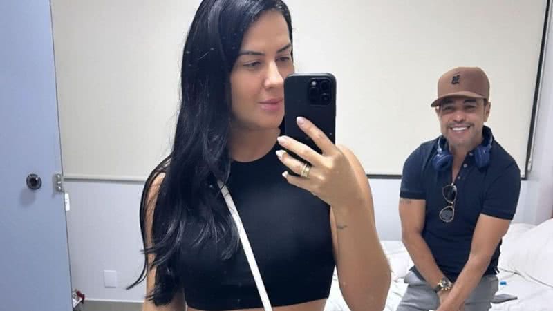 graciele lacerda revela como esta barriga widelg
