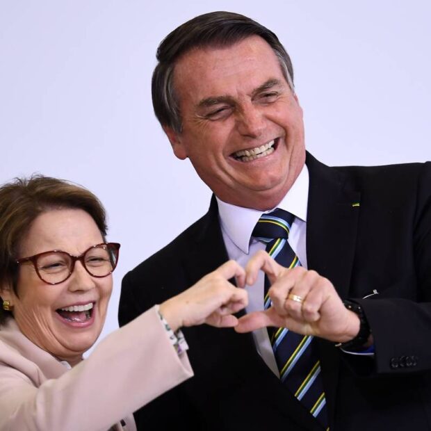 bolsonaro com tereza