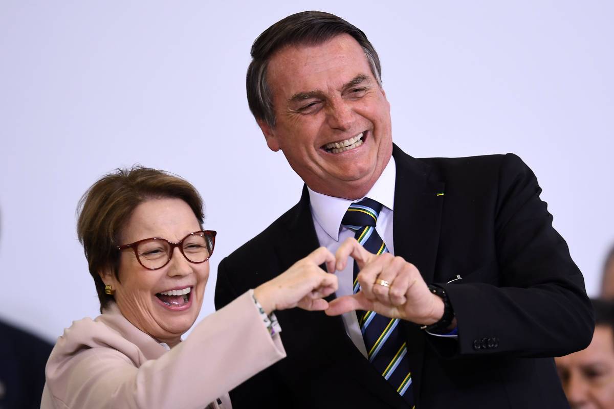 bolsonaro com tereza