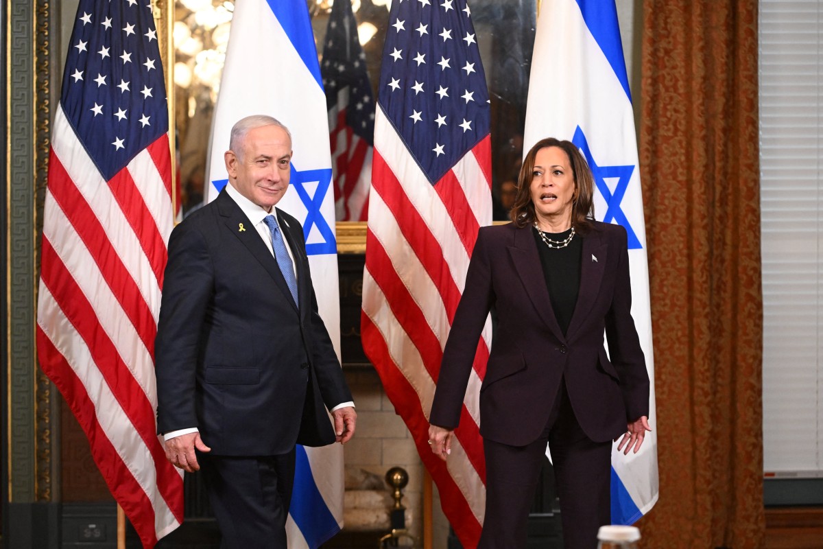 us israel diplomacy politics harris netanyahu