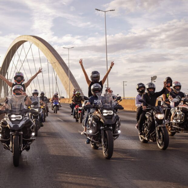 Passeio Motociclístico do Capital Moto Week/ Divulgação