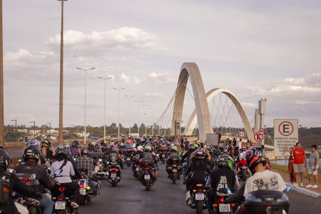 Passeio Motociclístico do Capital Moto Week/ Divulgação