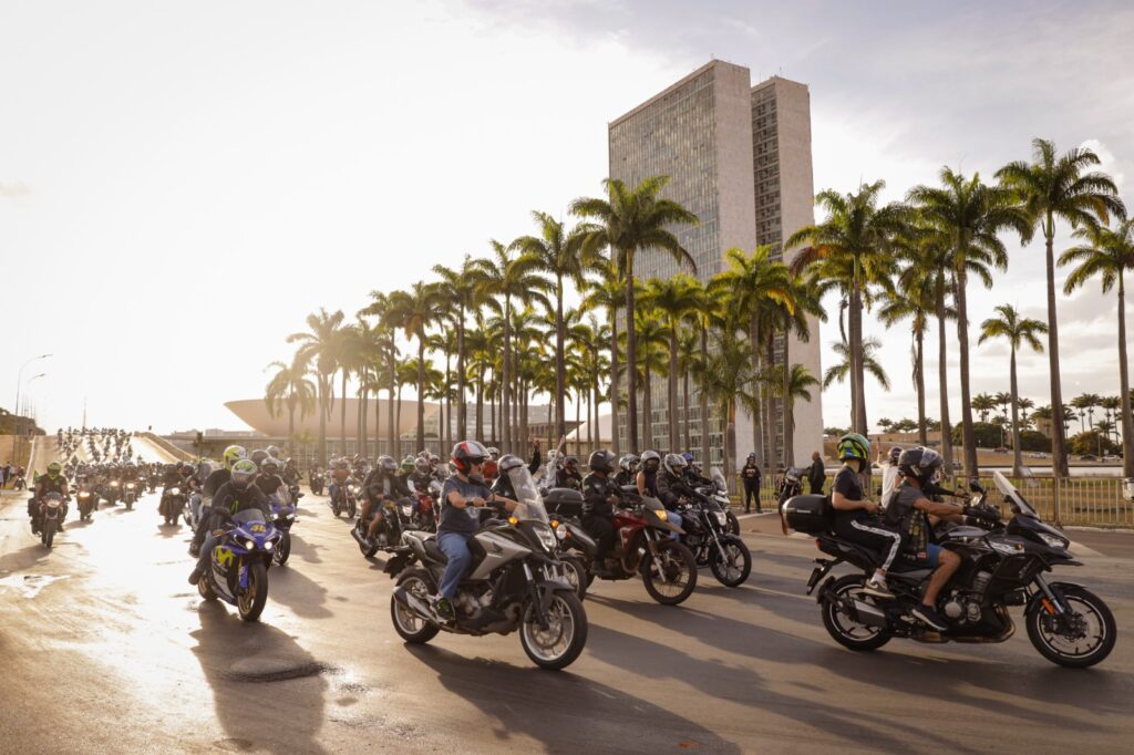 Passeio Motociclístico do Capital Moto Week/ Divulgação