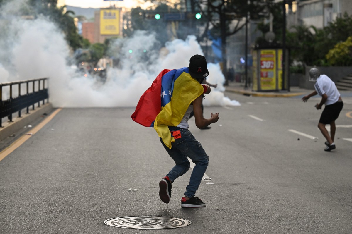 venezuela election vote aftermath protest