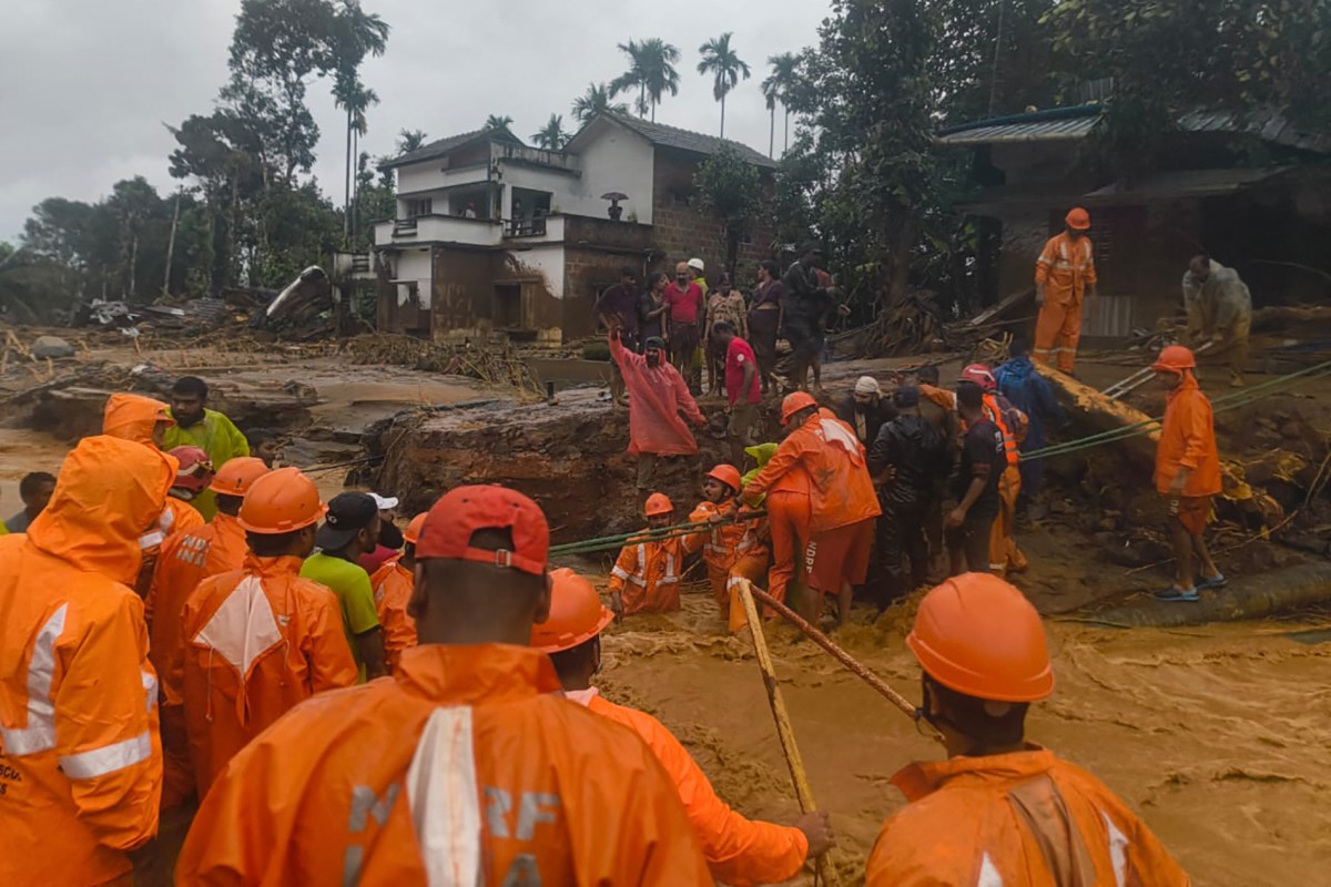 india disaster landslide