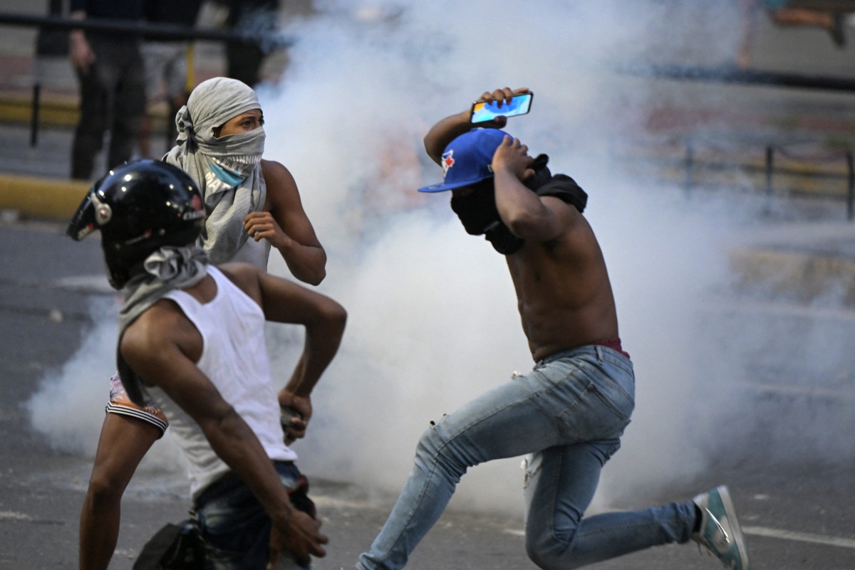 venezuela election vote aftermath protest