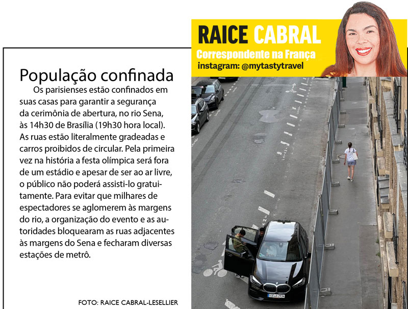 população confinada