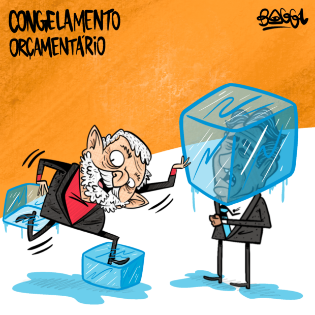 charge lula congelamento orçamentário