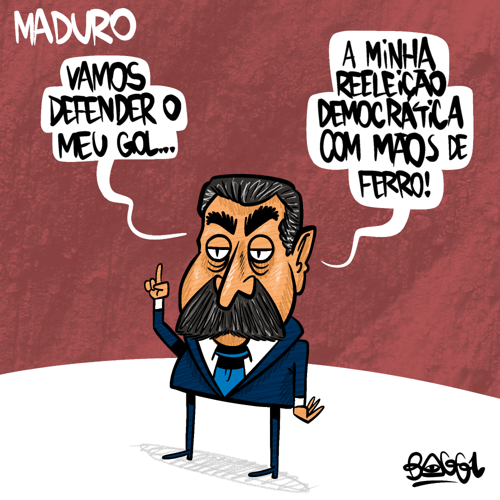 charge maduro mãos de ferro