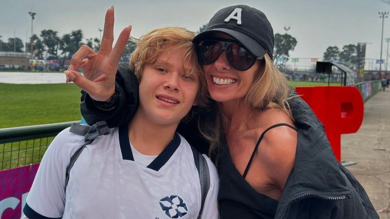 adriane galisteu e o filho widelg