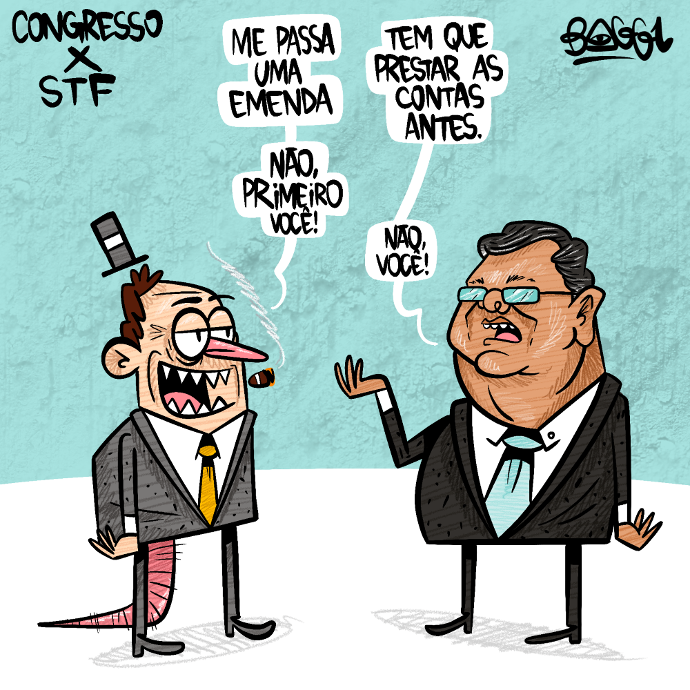 charge congresso x stf dino