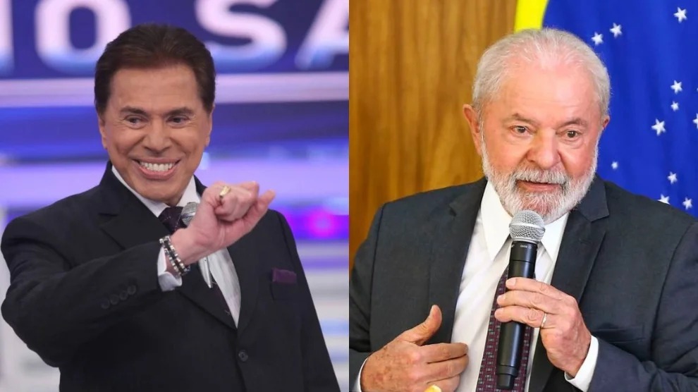 Silvio Santos e Lula