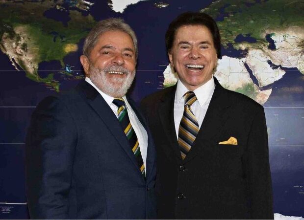 Silvio Santos e Lula