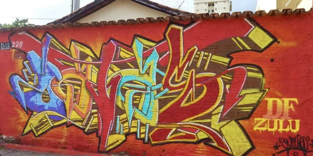 Grafitti de Gilmar Satão/ Divulgação