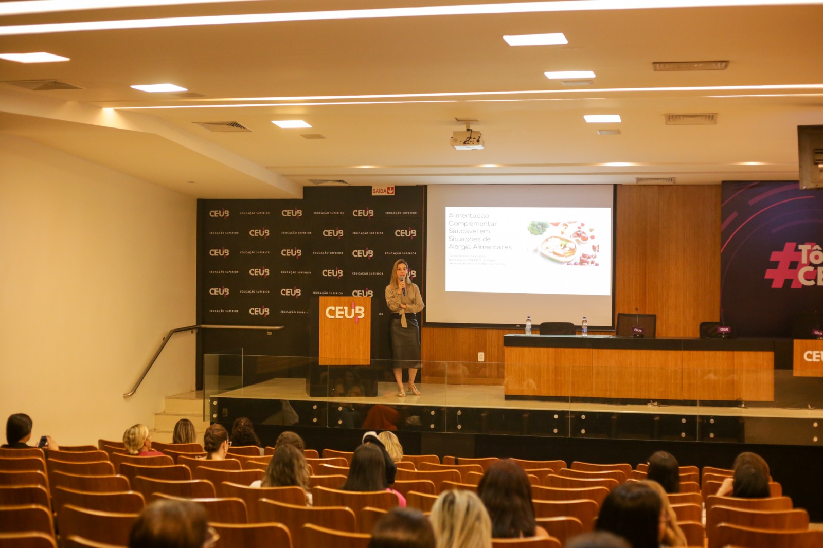 palestras e rodas de conversa visaram chamar atencao para o agosto dourado mes dedicado a promocao protecao e apoio a amamentacao. foto ualisson noronha agencia saude df