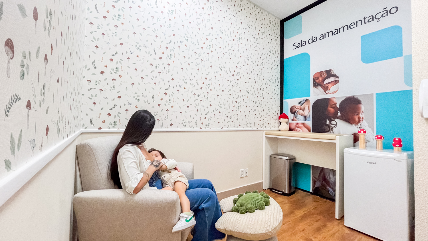 sala de amamentacao e inaugurada na sede da seedf foto capa