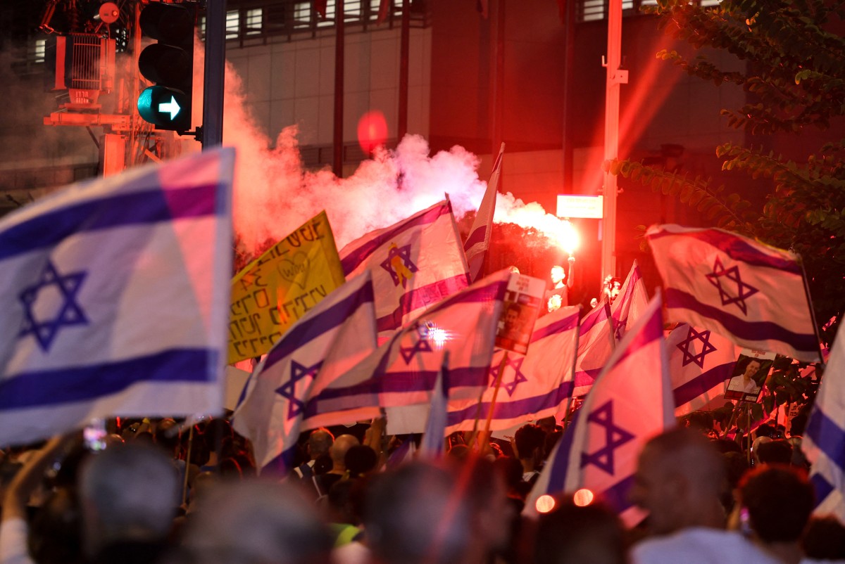 israel palestinian conflict hostages protest