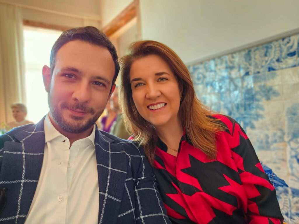 Com a Ministra do STJ Daniela Teixeira em Portugal