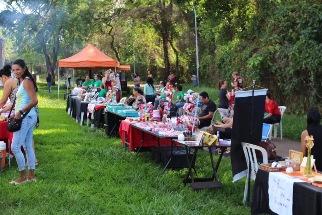 Feira de Artesanato no Parque do Bosque, em São Sebastião. Crédito: Divulgação