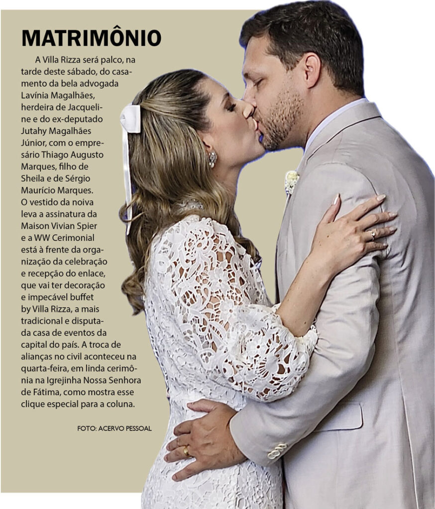 lavínia magalhães e thiago augusto marques