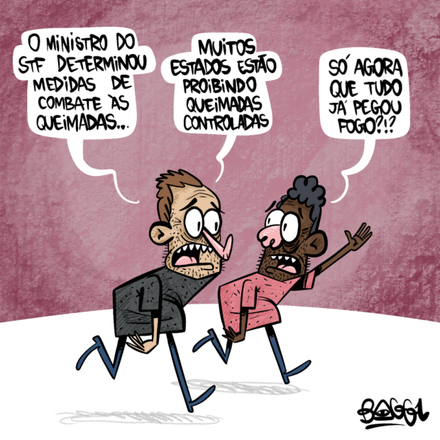 charge demora atitude queimadas