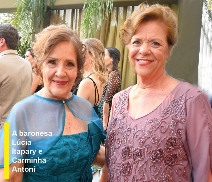 a baronesa lúcia itapary e carminha antoni