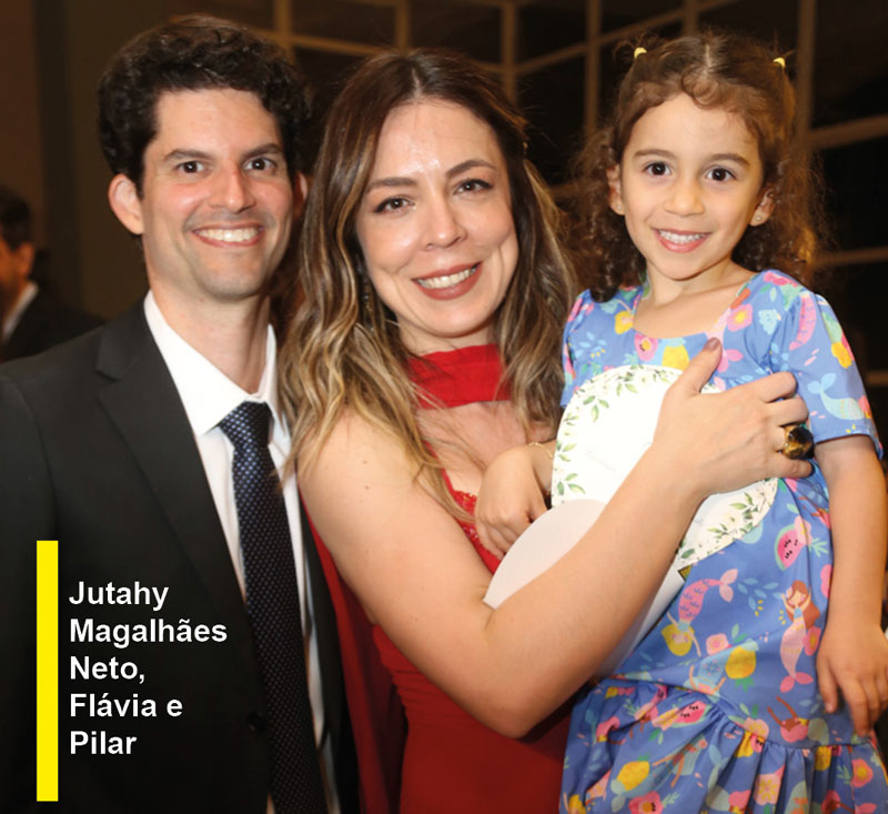 jutahy magalhães neto, flávia e pilar