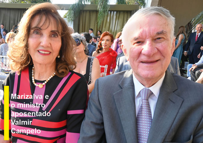 marizalva e o ministro aposentado valmir campelo