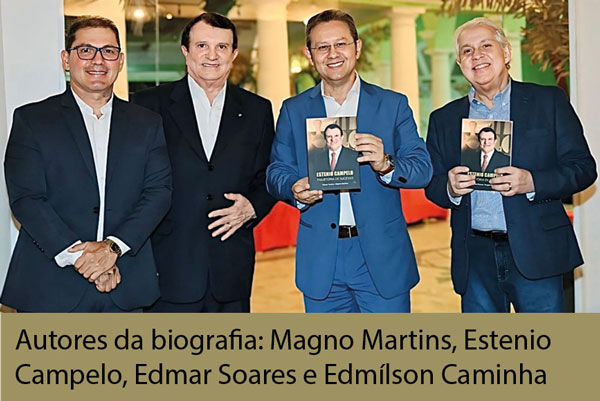 magno martins, estenio campelo, edmar soares e edmílson caminha capa