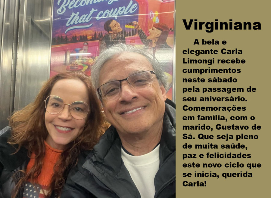 carla limongi com o marido, gustavo de sá