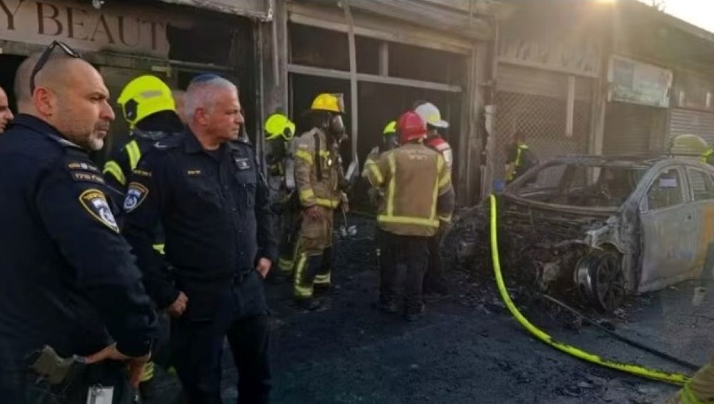 explosao carro israel