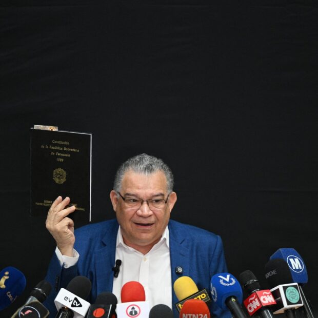 O ex-candidato presidencial venezuelano Enrique Márquez