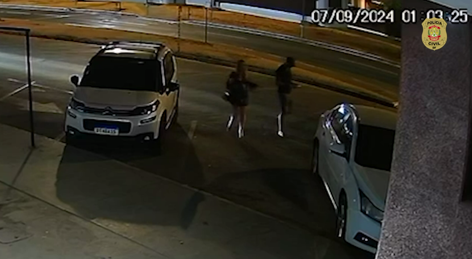 casal suspeito de atropelamento no sudoeste