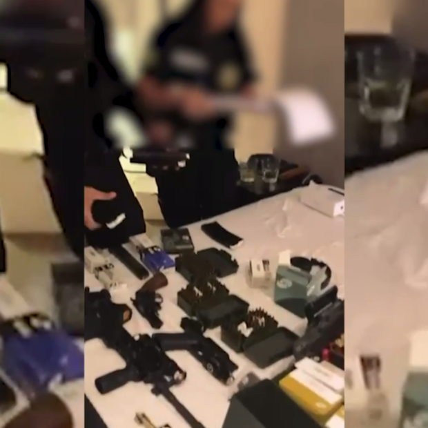 apreensão de arsenal