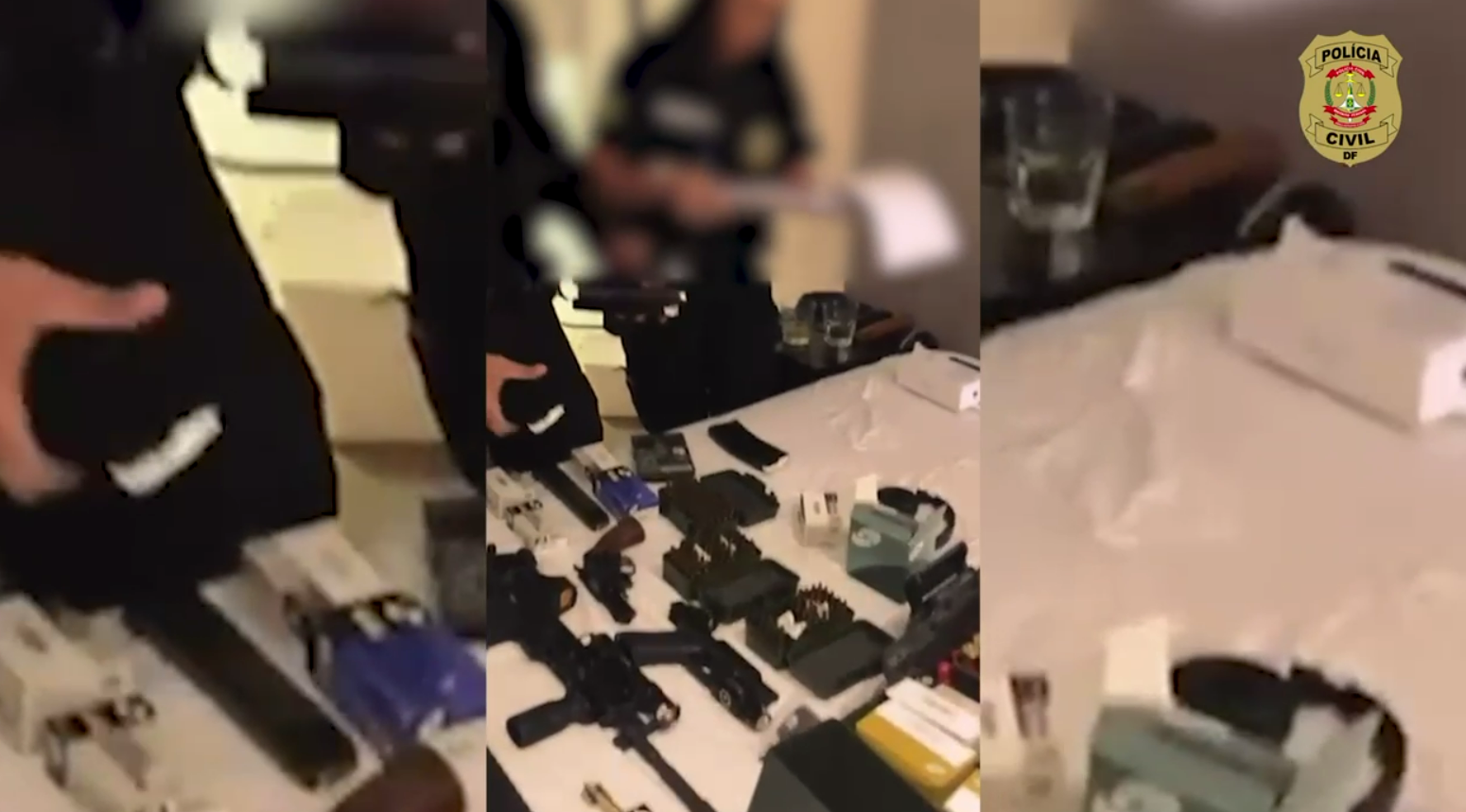 apreensão de arsenal