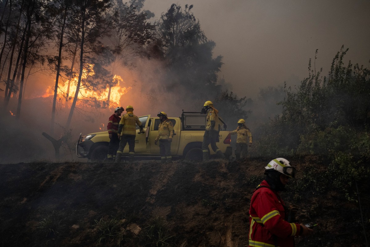 portugal environment wildfire climate