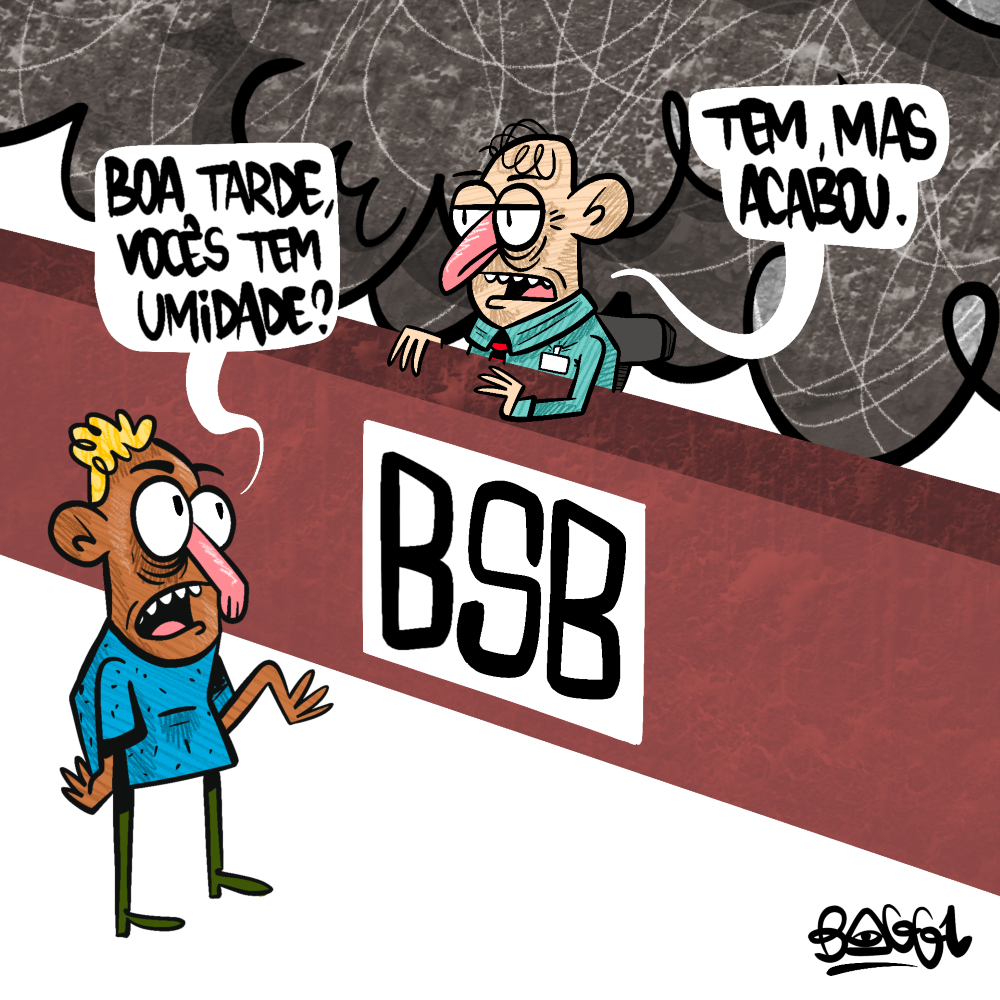 charge acabou umidade