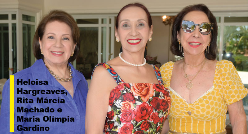 heloisa hargreaves, rita márcia machado e maria olímpia gardino