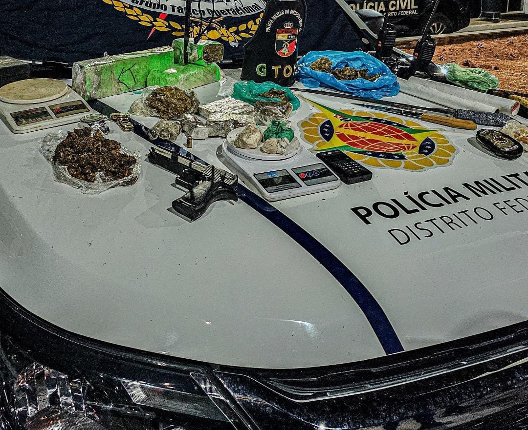 casal preso por tráfico