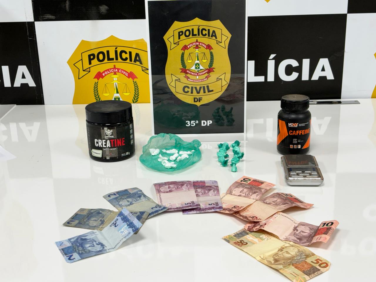 casal preso por tráfico