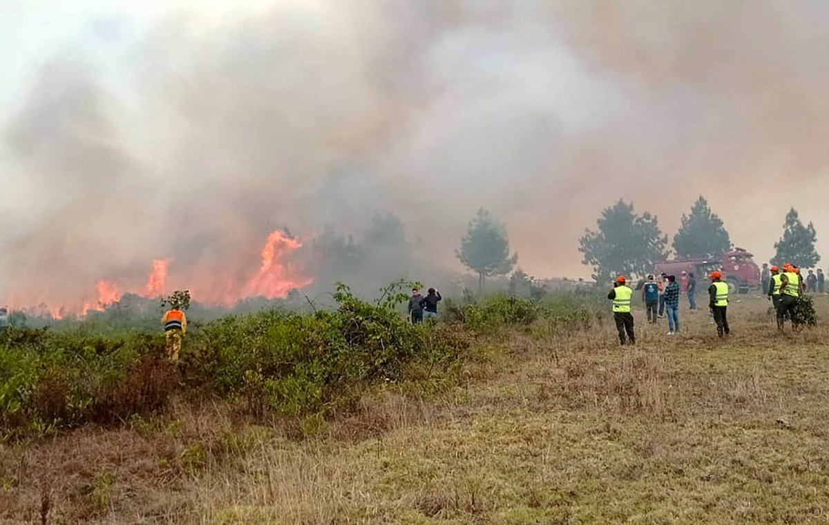 peru environment wildfire climate