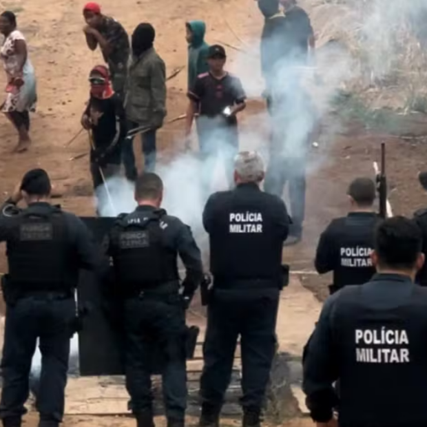 conflito entre pm e indígenas