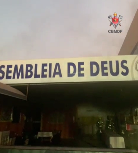 incêndio na assembleia de deus